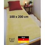 Lammfell Bettauflage LANABEST 100 x 200 cm