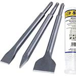 S&R Meißel Set SDS-plus 3-teilig