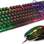 Gaming-Tastatur und -Maus