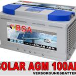 AGM-Batterie 100Ah