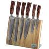 Edib 6er Damastmesser Set von Wakoli