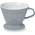 Porzellan Kaffeefilter (Steingrau) von Creano