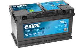 Autobatterie 75Ah
