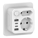 Aipsdo USB-Steckdosenadapter