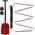 Lawinensonde und Schneeschaufel Set von Alpidex