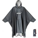 Anyoo ‎AY-Poncho-Dark Grey