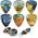 Vincent Van Gogh Plektrum von Art Tribute