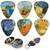 Art tribute Vincent Van Gogh Plektrum