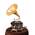 Grammophon Antik-Stil verziert von aubaho