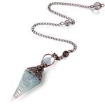 Awardsen Harz Aquamarin Pendulum