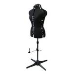 Sewing-Online Verstellbare Schneiderpuppe Schwarz