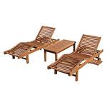 Ass Teak Sonnenliege