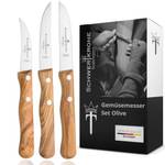 Schwertkrone Solingen 3er-Set Obst- und Gemüsemesser