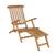 Vida Xl Teak Massiv Liegestuhl