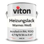 Viton Heizungslack Warmes Weiß