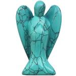 Lovionus89 Howlite-Türkis-Engel