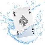 Relaxdays wasserfeste Plastik Spielkarten