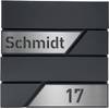 Personalisierter Design Briefkasten RAL7016 von AlbersDesign