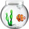 Dekoset Glas Clownfisch von Leonardo