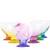 Trend for Home Selina Rainbow Blast Eisglas