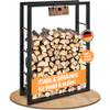 Kaminholzregal von Black Oak