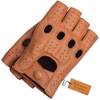 Fingerlose Schaffell-Lederhandschuhe von Bantoro Crafts