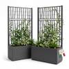 Blumenkasten mit Rankgitter von BigDean