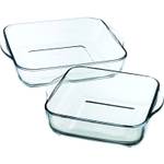 Borcam 2er Set Auflaufformen