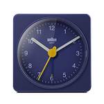 Braun Klassischer analoger Reisewecker in Blau