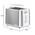 Purshine Toaster HT1510 WH von B Braun