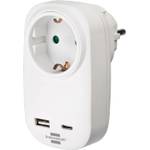 Brennenstuhl Steckdosenadapter mit USB