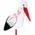 Holzstorch mit Baby von Brubaker