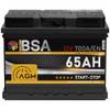 AGM Batterie 12v 65Ah von BSA