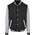 Collegejacke mit kontrastfarbenen Ärmel von Build your Brand