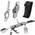 6-in-1 Camping-Klappbesteck von Camp Active