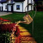 Cecombine Solar Gießkanne Gartenleuchte