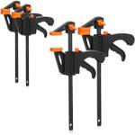 com-four Schraubzwingen-Set