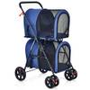 2 Etagen Hundewagen von Costway