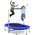 Trampolin oval von Costway