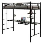 Costway Hochbett mit Schreibtisch