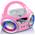 Tragbarer CD-Player Boombox von Cyberlux