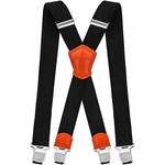 Decalen Hosenträger für Herren Breit 4 cm