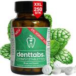 Denttabs Zahnputztabletten Minze mit Fluorid