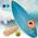 Surfin Balance Board von DH FitLife