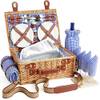 Wicker Picknickkorb Set von Dhaee