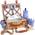 Wicker Picknickkorb Set von Dhaee