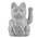 Lucky Cat Grey von DONKEY