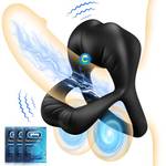 Dragosti Dual Penisring Vibrator mit Klitoris Stimulator