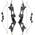 Schwarzer Rabe von DRAKE Archery