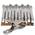 Handtuchclip Edelstahl von DWE